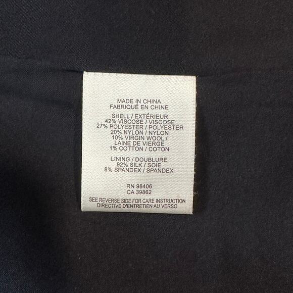 Theyskens’ Theory Jelsor Blazer Plaid Metallic Gold Zip Jacket - Picture 14 of 16